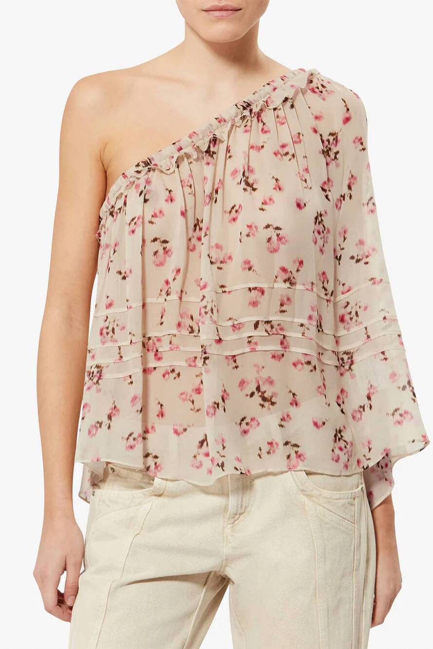 NEW ISABEL MARANT loeva top in beige